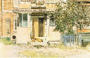 Carl Larsson The Veranda oil painting artist